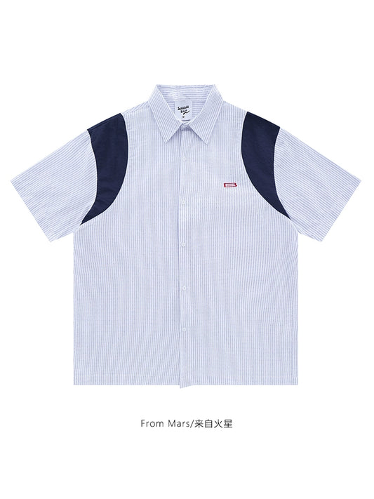 NUBI 'Bold' Striped S/S Shirts