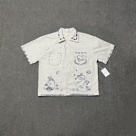 AIME LEON DORE 'Le Pigeon' Short sleeve shirt