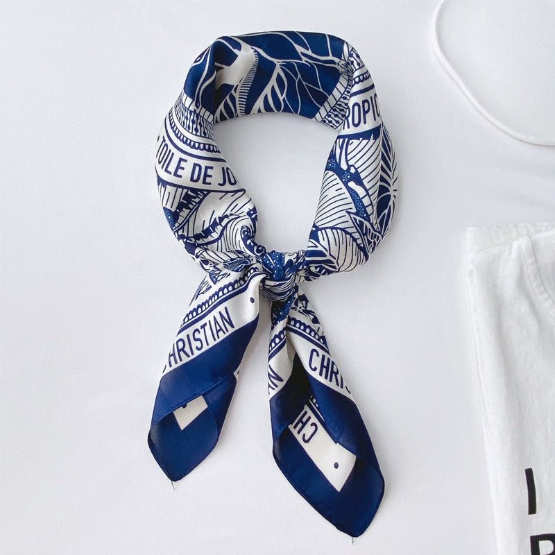 NUBI Square Silk Scarf