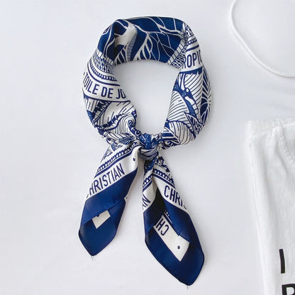 NUBI Square Silk Scarf