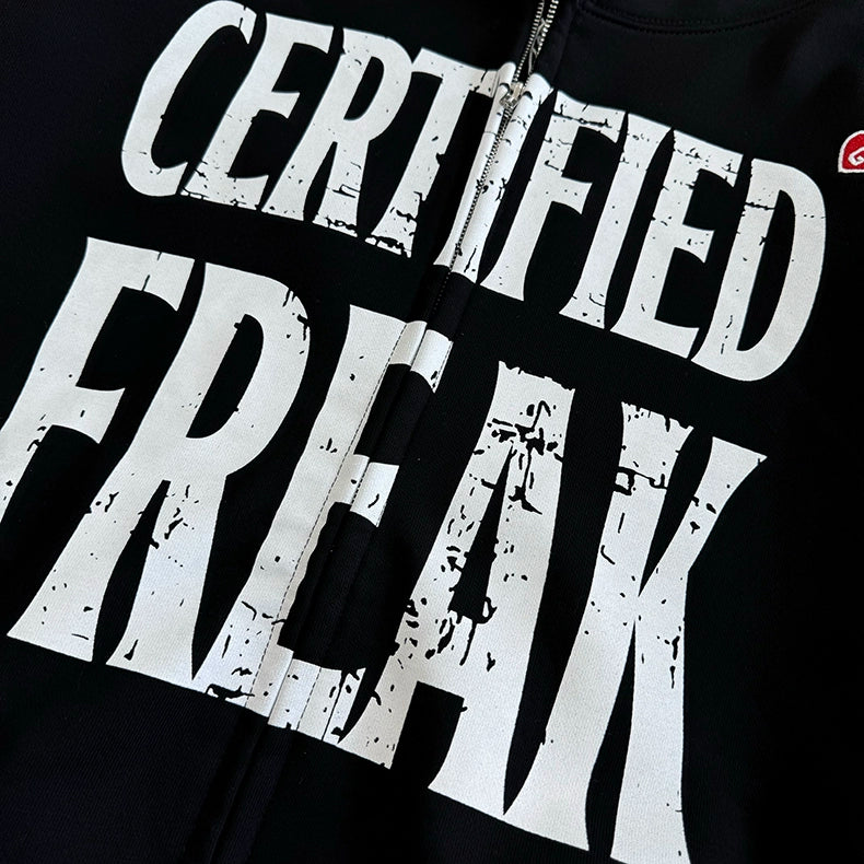 GRAILZ 'Certified Freak' Zip-up Hoodie