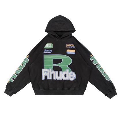 RHUDE ROADWAY RACING HOODIE