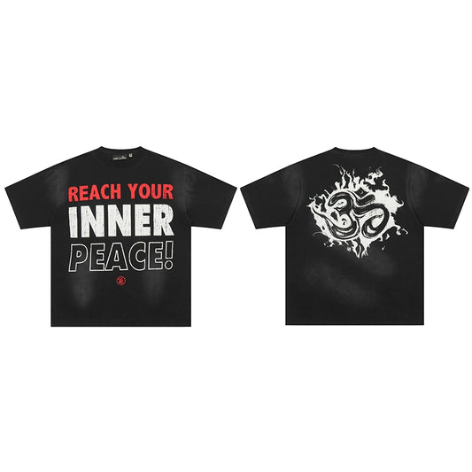 HELLSTAR REACH YOUR INNER PEACE! TEE