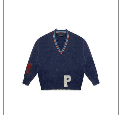 MASONPRINCE MP Cashmere Layered Loose Sweater