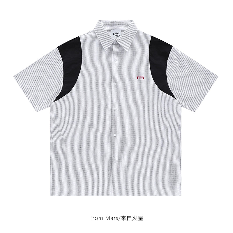 NUBI 'Bold' Striped S/S Shirts