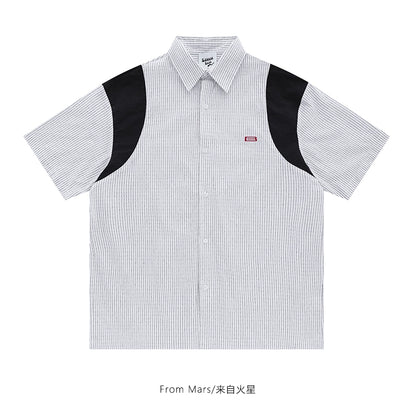 NUBI 'Bold' Striped S/S Shirts