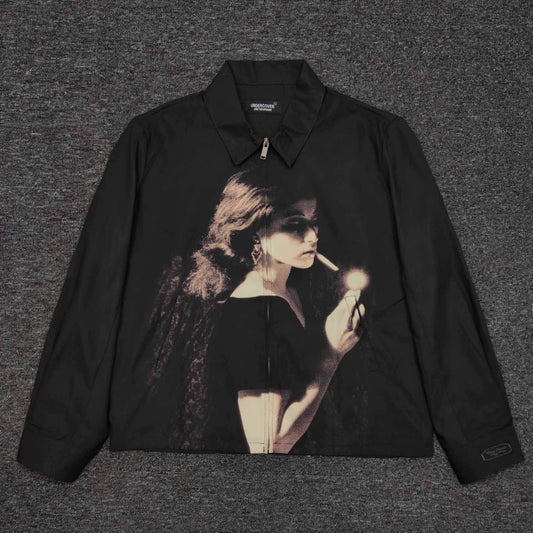UNDERCOVER CINDY SHERMAN ZIP-UP JACKET