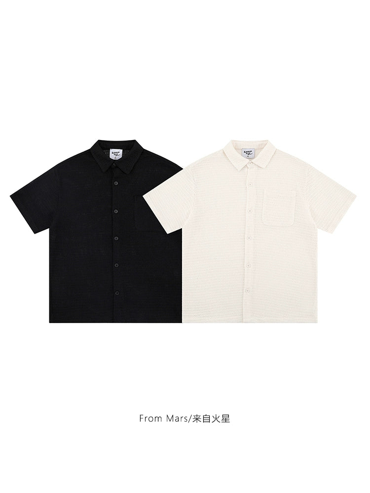 NUBI 'Dwelt' Summer Solid S/S Shirts