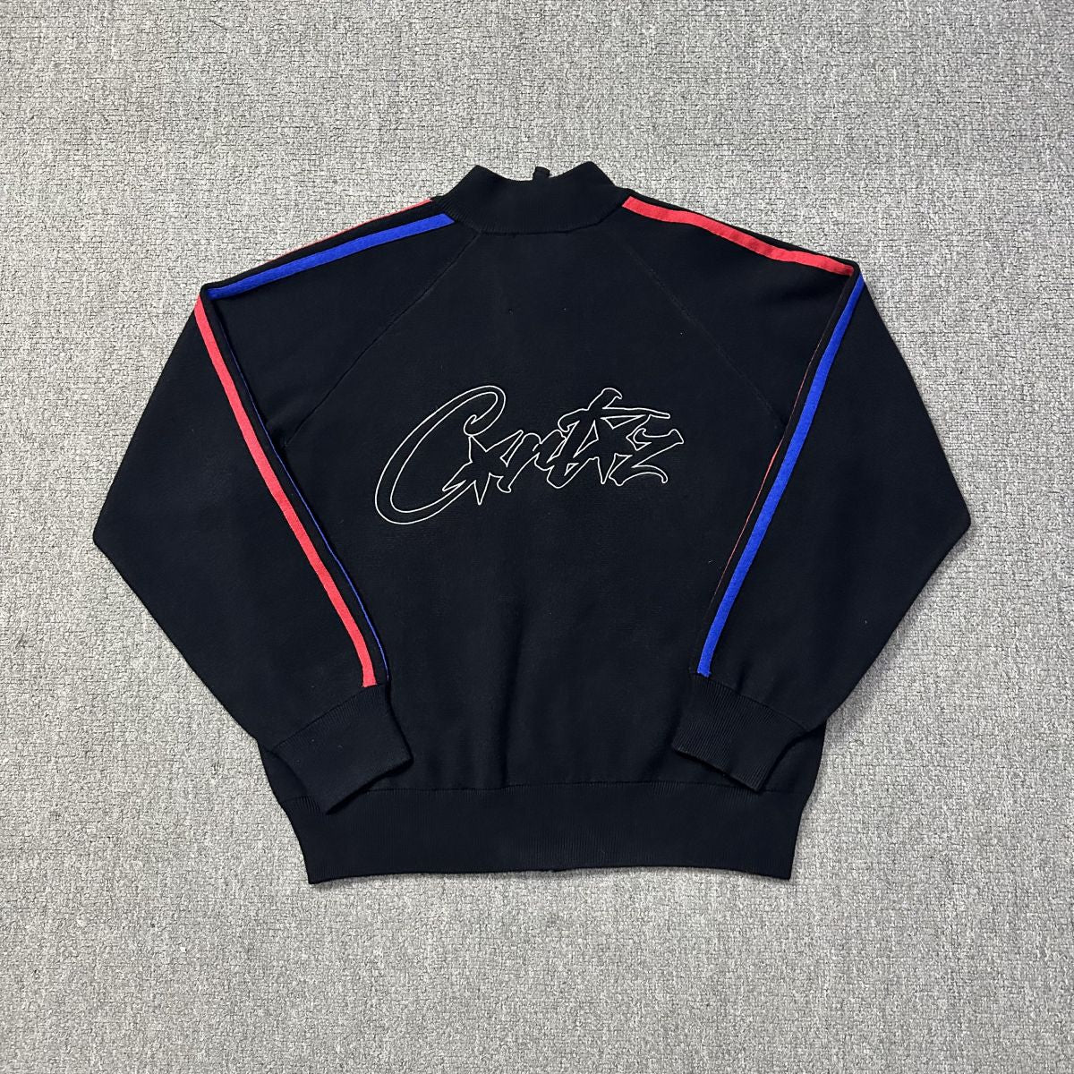 CORTEIZ Knit Zip Up Fleece [Black]