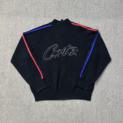 CORTEIZ Knit Zip Up Fleece [Black]