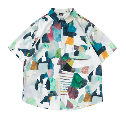 NUBI 'Moods' Summer Short-sleeve Shirt