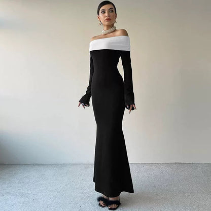 THE 'Martia' STAPPED SHEATH DRESS