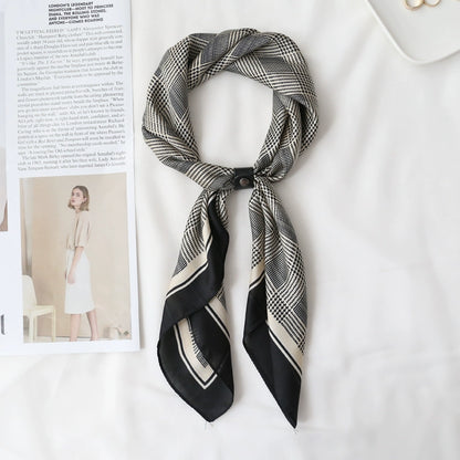NUBI Square Silk Scarf