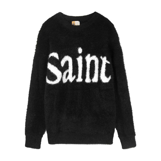 SAINT Fluffy Jacquard [BLACK]