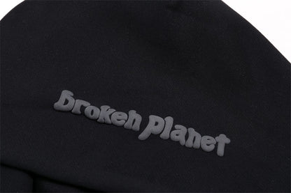 BROKEN PLANET ZIP-UP HOODIE