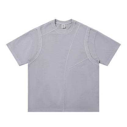 NUBI 'Studded' Oversize Crew neck T-shirt