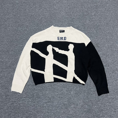ENFANT RICHE DEPRIME Cashmere Handmade Sweatshirt