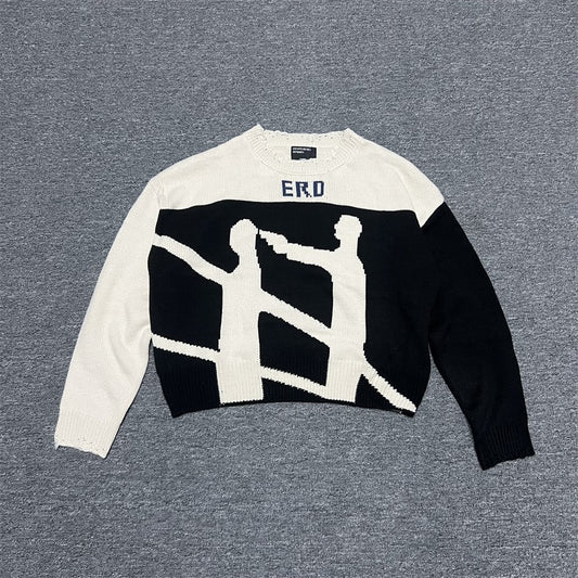 ENFANT RICHE DEPRIME Cashmere Handmade Sweatshirt