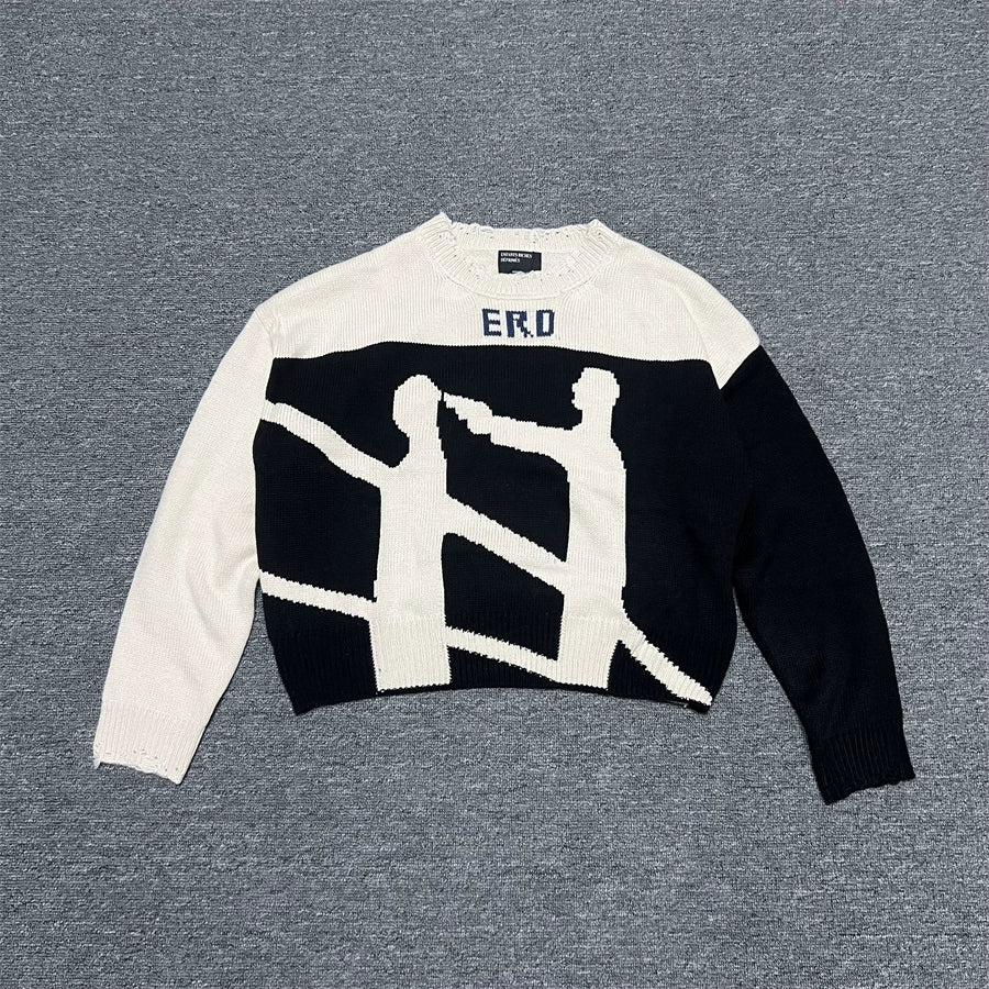 ENFANT RICHE DEPRIME Cashmere Handmade Sweatshirt