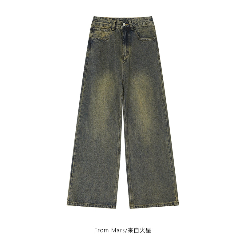NUBI Retro, Baggy, Loose Denim Pants