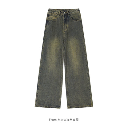 NUBI Retro, Baggy, Loose Denim Pants
