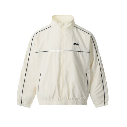 6PM woven reflectivE spring TRACKSUIT