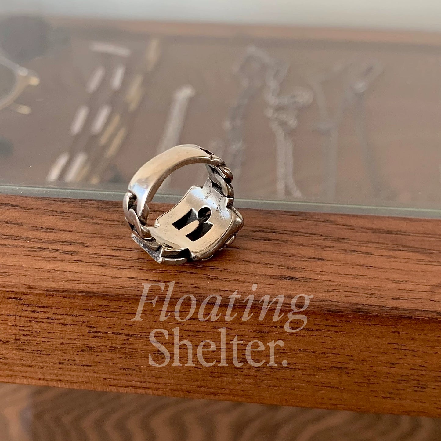 ENFANT RICHE DEPRIME White Gold Ring