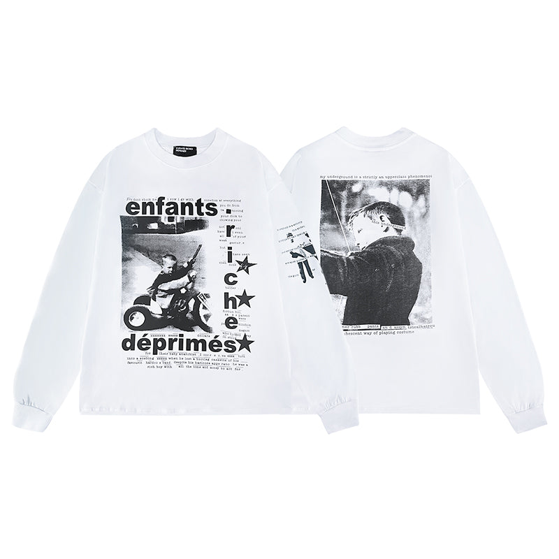 ENFANT RICHE DEPRIME L/S TEE