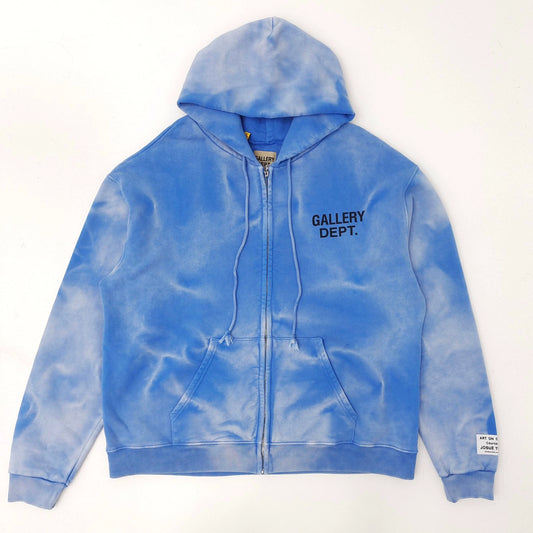 GALLERY DEPT FRENCH ZIP HOODIE [Blue]