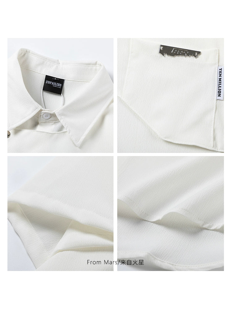 NUBI 'Memories' Loose S/S Shirt