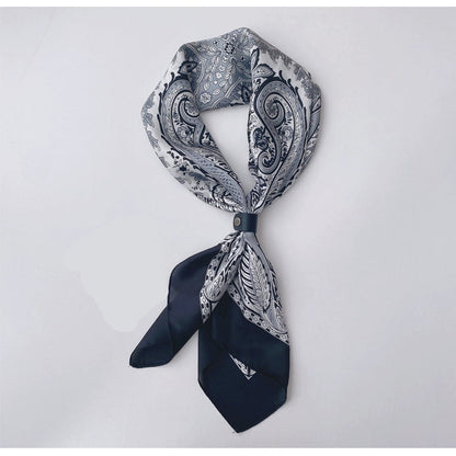 NUBI Square Silk Scarf