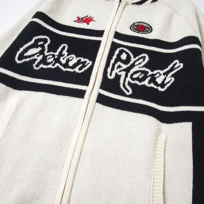 BROKEN PLANET KNITTED CARDIGAN