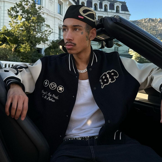 BROKEN PLANET 'Broken Hearts' VARSITY JACKET