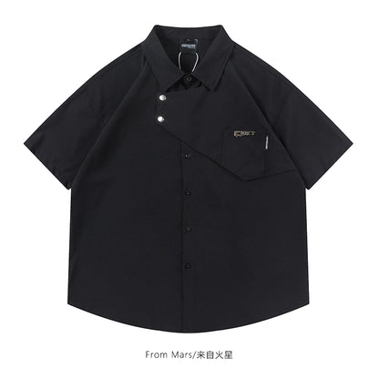 NUBI 'Memories' Loose S/S Shirt