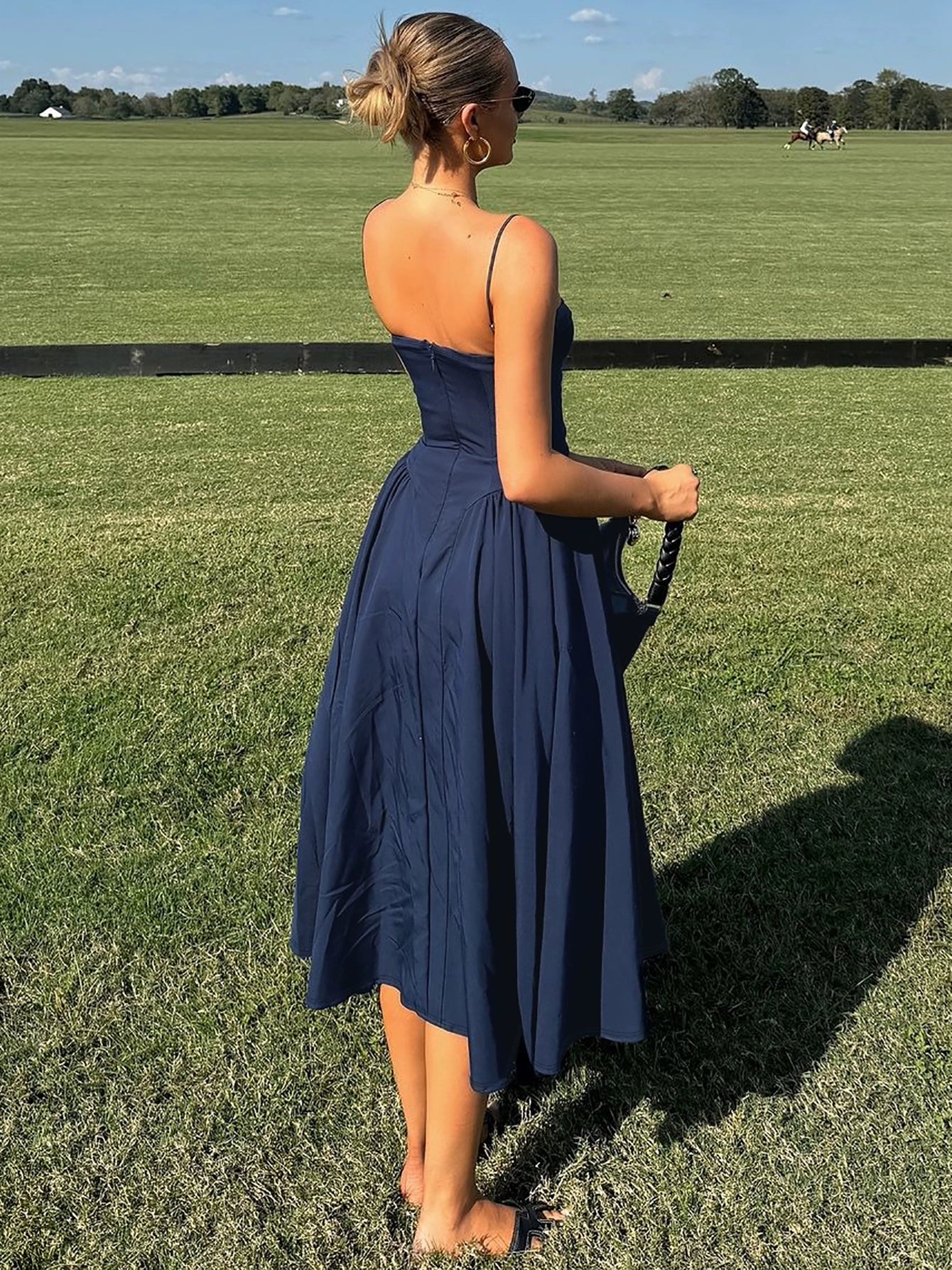 THE French Royal Elegant Suspender Dress