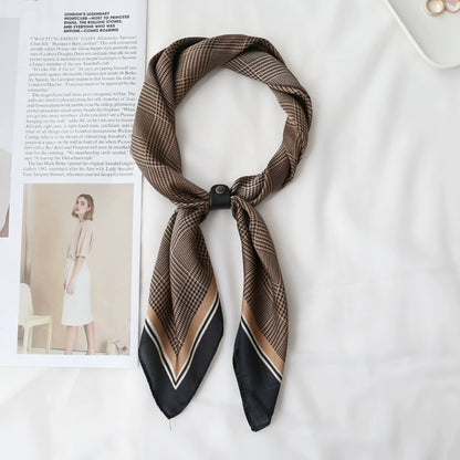 NUBI Square Silk Scarf