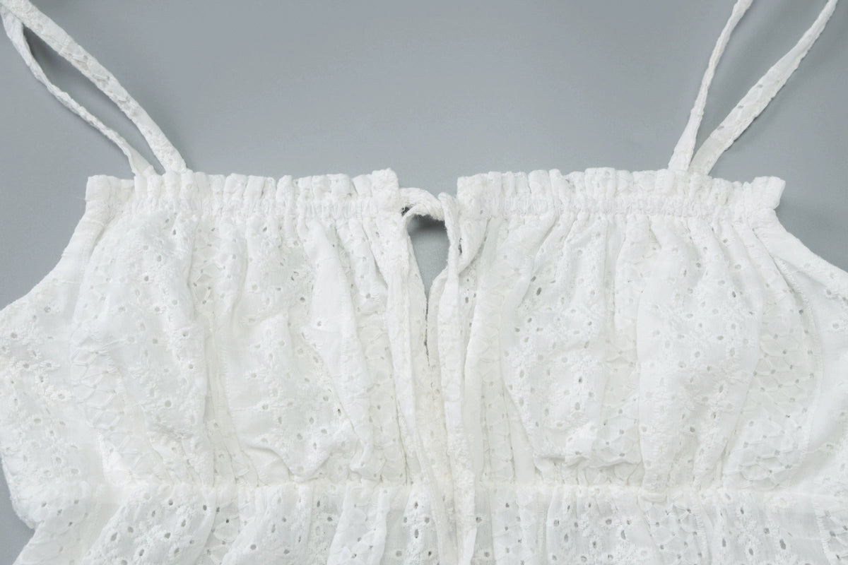 The Padulla Chest Strap Cropped Camisole