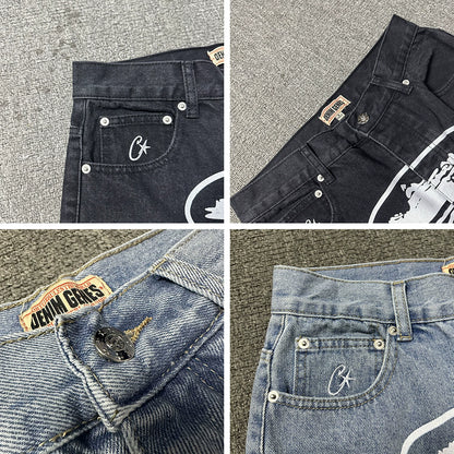 CORTEIZ ISLAND BAGGY DENIM SHORT