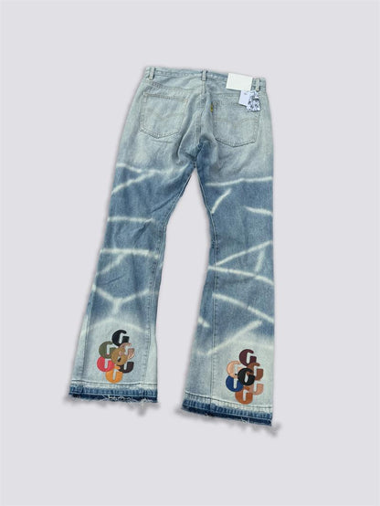GALLERY DEPT LA FLARE MULTI G PATCH DENIM PANT