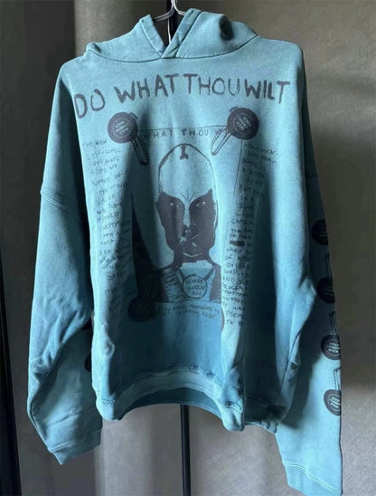 ENFANT RICHE DEPRIME DO WHAT THOU WILT HOODIE