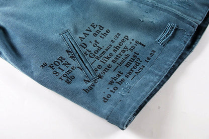 ENFANT RICHE DEPRIME CHAPITRE XX MOLESKIN WORK DENIM JACKET
