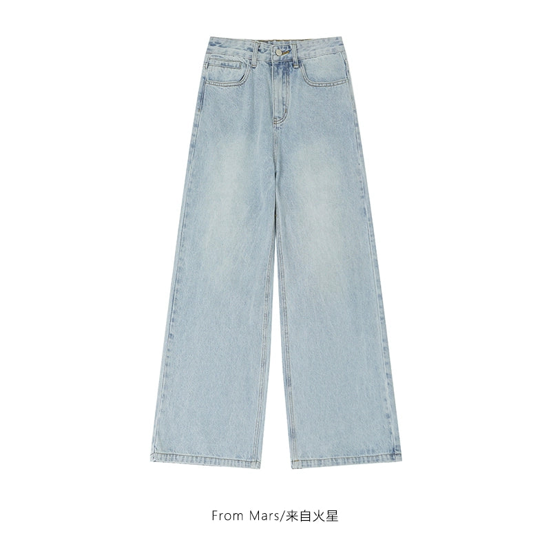NUBI Retro, Baggy, Loose Denim Pants