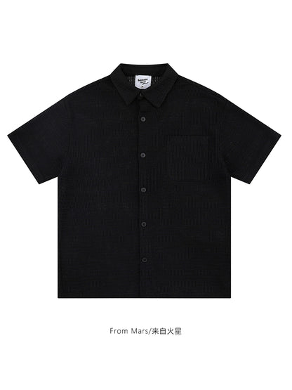 NUBI 'Dwelt' Summer Solid S/S Shirts