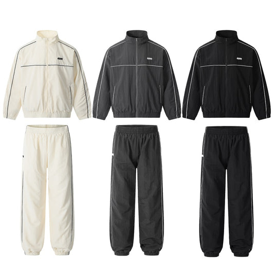 6PM woven reflectivE spring TRACKSUIT