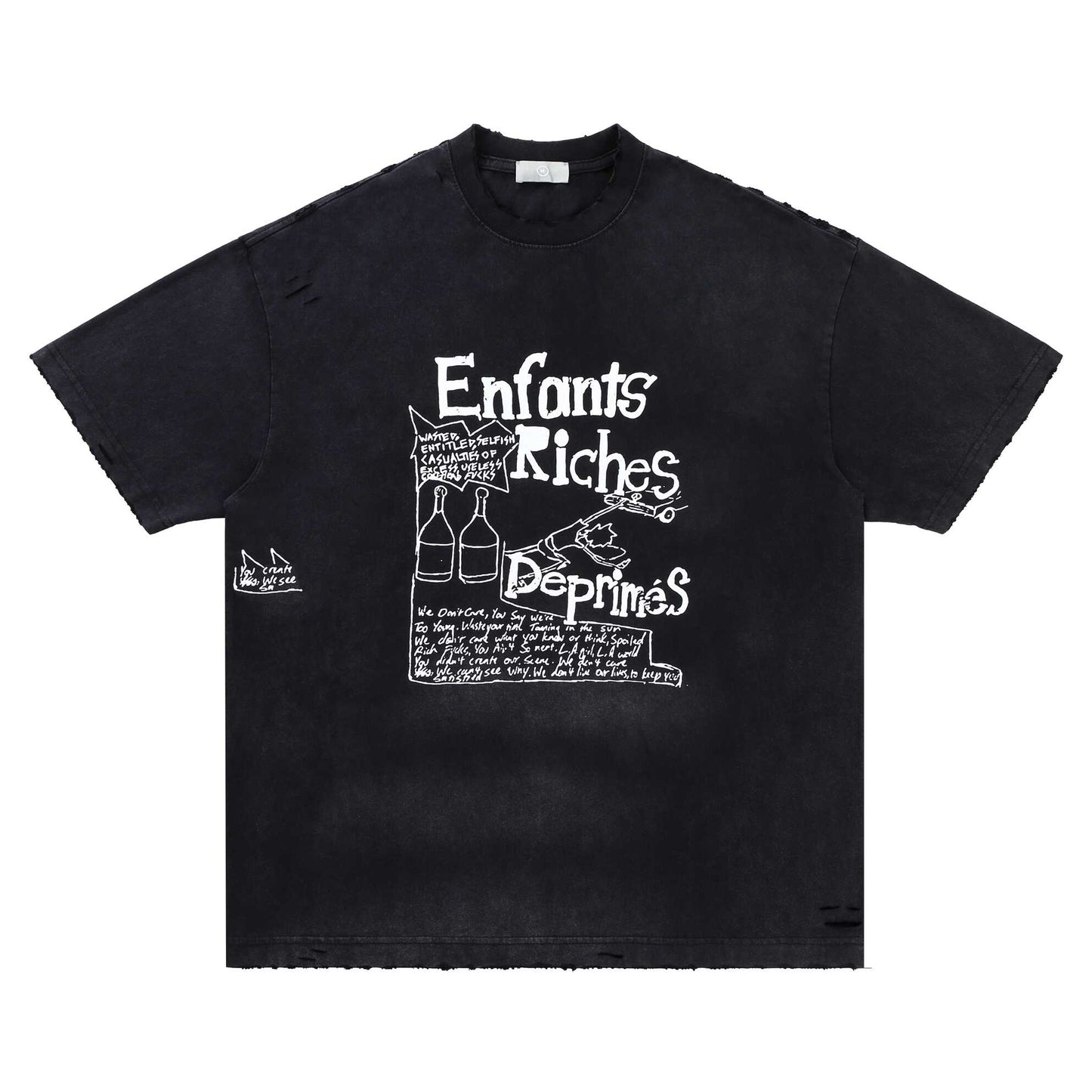 ENFANT RICHE DEPRIME WASTED T-SHIRT