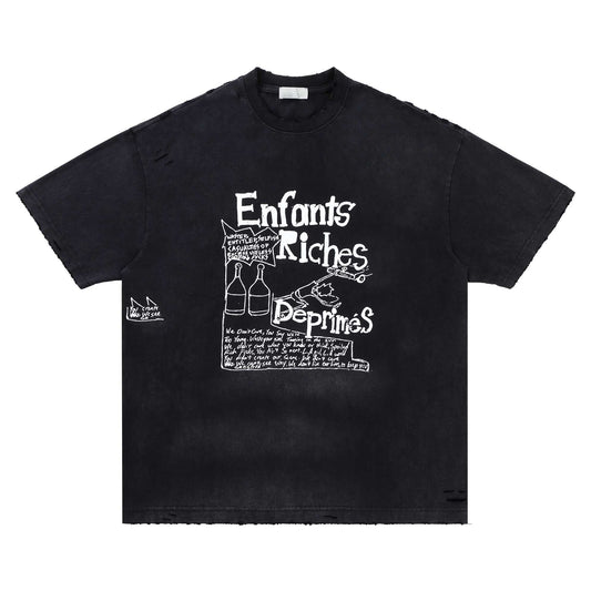 ENFANT RICHE DEPRIME WASTED T-SHIRT