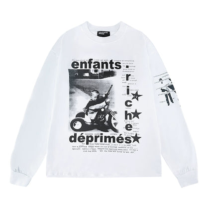 ENFANT RICHE DEPRIME L/S TEE
