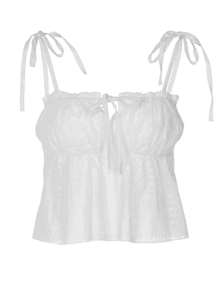 The Padulla Chest Strap Cropped Camisole