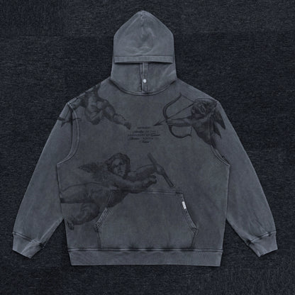 REPRESENT ANGEL CHERUB WASHED HOODIE