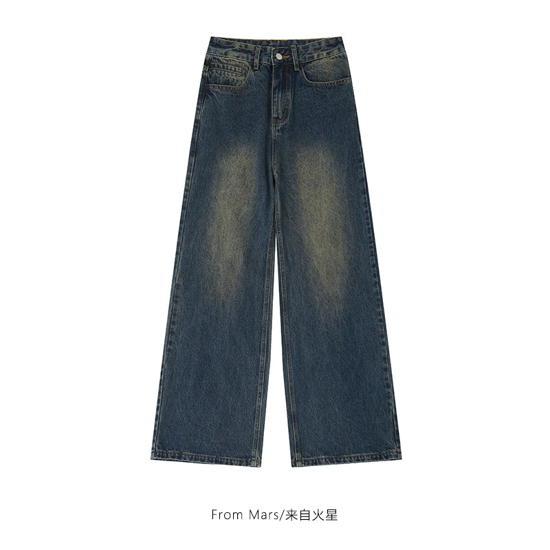 NUBI Retro, Baggy, Loose Denim Pants